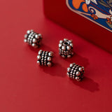Thai Silver 5mm Spacer Beads 925 Sterling DIY Jewelry