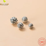 Vintage Thai Silver Pixiu Spacer Beads 925 Sterling Silver DIY Char