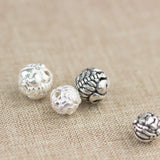 Vintage Thai Silver Pixiu Spacer Beads 925 Sterling Silver DIY Char