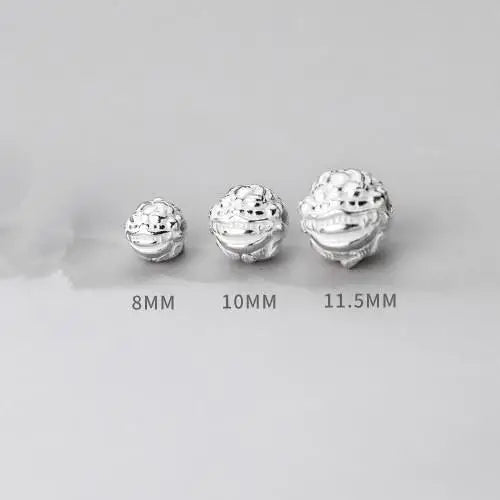 Vintage Thai Silver Pixiu Spacer Beads 925 Sterling Silver DIY Char