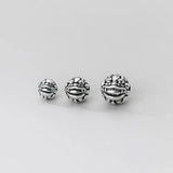 Vintage Thai Silver Pixiu Spacer Beads 925 Sterling Silver DIY Char