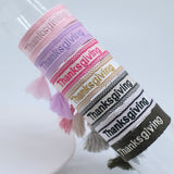 Vintage Thanksgiving Embroidery Bracelets for Women