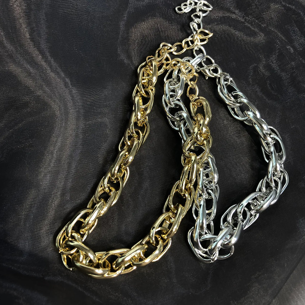 Vintage Collar Necklace for Men - Metal Charm for Girls