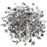 200Pcs Tibetan Silver Plated Charms for Jewelry Making