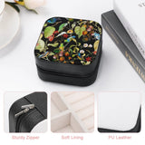 Vintage Tropical Sing Birds And Fruits Pattern Jewelry Storage Box