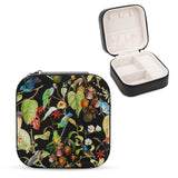 Vintage Tropical Sing Birds And Fruits Pattern Jewelry Storage Box