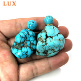 Vintage Turquoise Perfume Bottle Pendant Necklace - Aroma Diffuser
