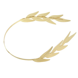 Vintage Leaf Headband Wedding Hair Accessories Tiara Crown Bridal Jewelry