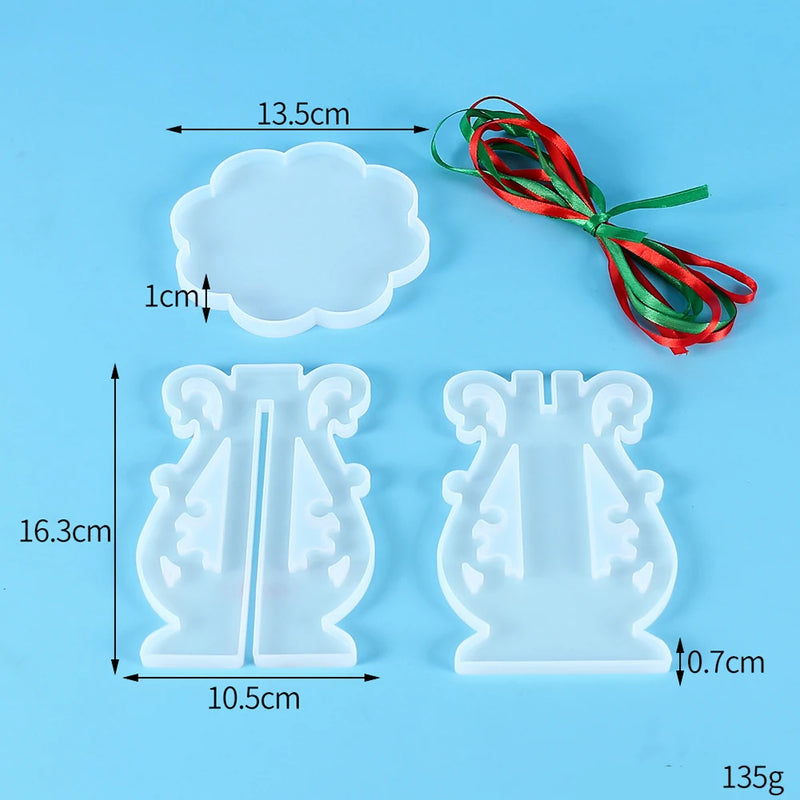 Vintage Vase Silicone Casting Resin Molds For DIY Crystal Epoxy