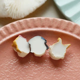 Vintage Hand-Painted Resin Doll Ear Stud Paste DIY Pendant Parts