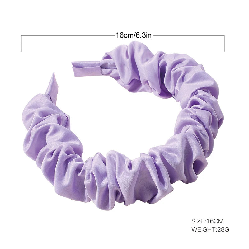 Wide Hair Hoop Twisted Headband for Women