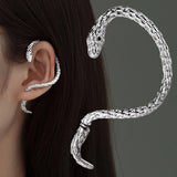 Vintage Winding Snake Earrings Clips Men's & Women's Jewelry