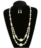 Vintage Turquoise Beaded Necklace National Wind Women Jewelry