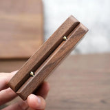 Vintage Wood Ring Holder Jewelry Box Organizer Wedding Ring Box