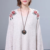 Vintage Wood Women Jewelry Long Necklace Chokers Necklaces & Pendants