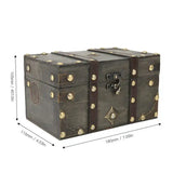 Vintage Wooden Box Grey Vintage Wood Storage Box Ideal Gift