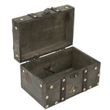 Vintage Wooden Box Grey Vintage Wood Storage Box Ideal Gift