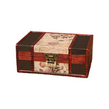 Vintage Wooden Storage Box Chinese Styles Jewelery Box
