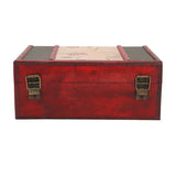 Vintage Wooden Storage Box Jewelry Necklace Bracelet Book Organizer