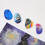 50pcs Irregular Shape Resin Charms for DIY Jewelry Making