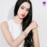 Vintage Hand-Knitted Shell Pearl Bracelet National Wind-Woven Multi-Layer