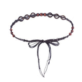 Vintage Tassel Belts for Women's Woven Dress Accessories Strap