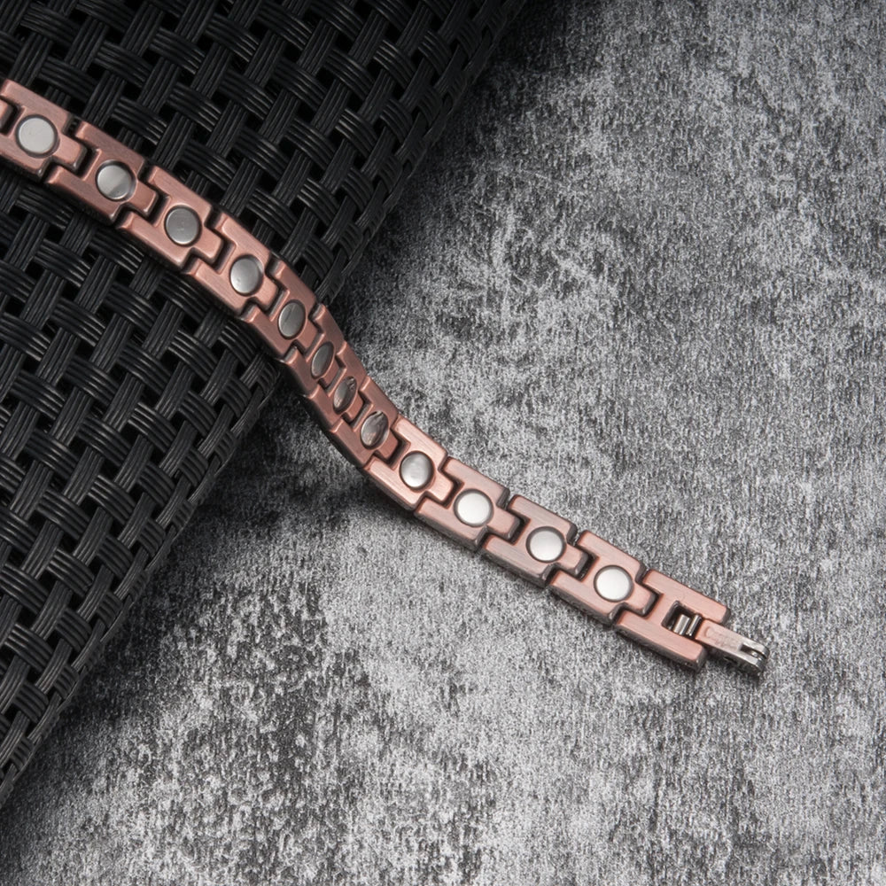 Copper Magnet Health Bracelets Women Chain Bracelets Femme