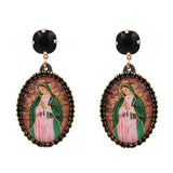 Bohemian Crystal Drop Earrings - Christmas Jewelry