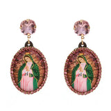 Bohemian Crystal Drop Earrings - Christmas Jewelry