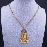 Virgin Mary Girls Necklace Our Lady Pendant Necklaces Jewelry
