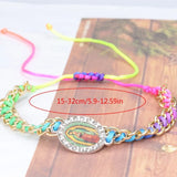 Virgin Mary Our Lady Of Guadalupe Hand-Woven Bracelet