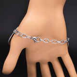 Virgin Mary Pendant Bracelets Stainless Steel Catholic Our Lady Medals Charm