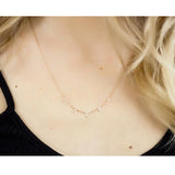 VishowCo 26 Letter Necklace Chocker Name Necklace Christmas Gift For Daughters