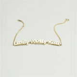 VishowCo Personalized Multi-Name Chain Bracelet for Moms