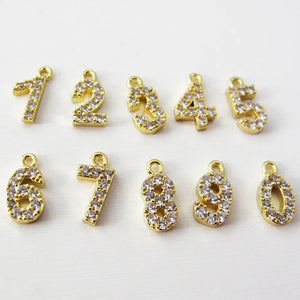 VishowCo Name Necklace with Zircon Letters on Paperclip Chain