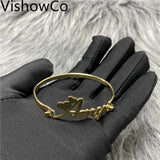 Custom Name Bangle Stainless Steel Bracelet