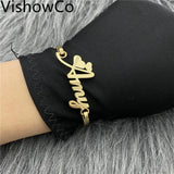 Custom Name Bangle Stainless Steel Bracelet