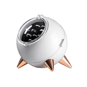 Ring Earring Necklace Storage Case Showcase Jewelry Organizer Box
