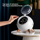 Ring Earring Necklace Storage Case Showcase Jewelry Organizer Box