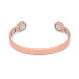 Pure Copper Magnetic Bangle Cuff Therapy Magnets Antique Bracelet