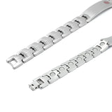 Medical Alert ID Men's Health Magnetic Bracelets Engraving