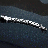 Romantic Love Bracelet Stainless Steel Women Men Jewelry Bangle Gift Wristband