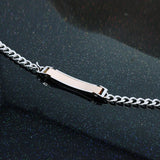 Women Red Crystal Bracelet Silver Bangle Gift Wristband Charm