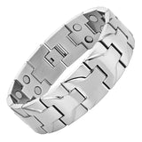 Magnetic Health Bracelet Men's Wide Wristband Bracelet