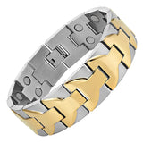 Magnetic Health Bracelet Men's Wide Wristband Bracelet