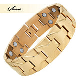 Magnetic Health Bracelet Men's Wide Wristband Bracelet