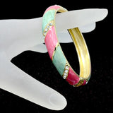Women's Copper Bracelet with Crystal Stones