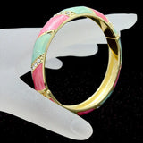 Women's Copper Bracelet with Crystal Stones