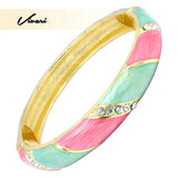 Women's Copper Bracelet with Crystal Stones