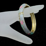 Copper Colourful Bracelet with Crystal Stone for Women